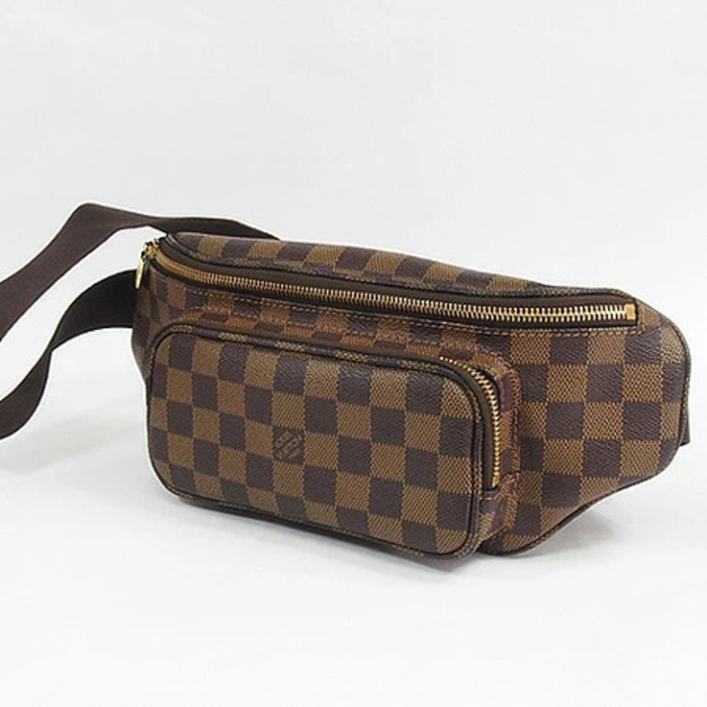 Louis Vuitton Damier Bumbag Melville Bag Crossbody Bag Canvas Leather Brown